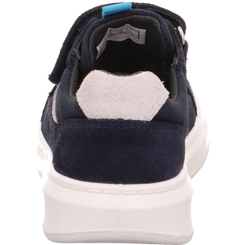 Superfit COSMO Boys Sneakers low - Material: Leather/Textil in Blue