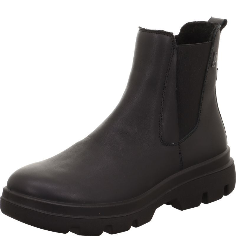 Legero ANGELINA Damen Chelsea Boots - Material: Leder in Schwarz