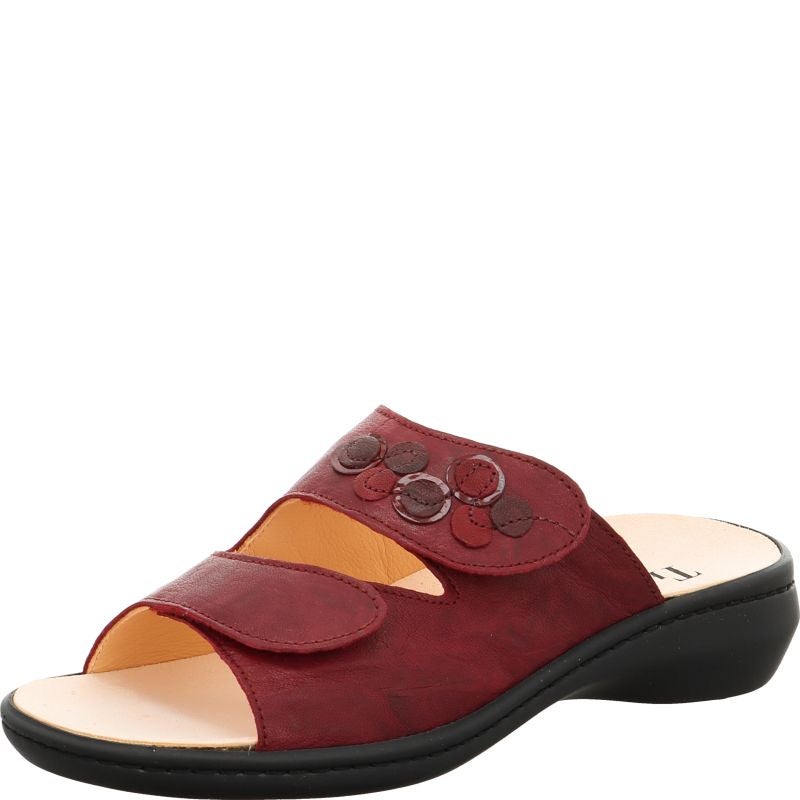 Think CAMILLA DAMEN Woman Mules - Material: Leather in Red