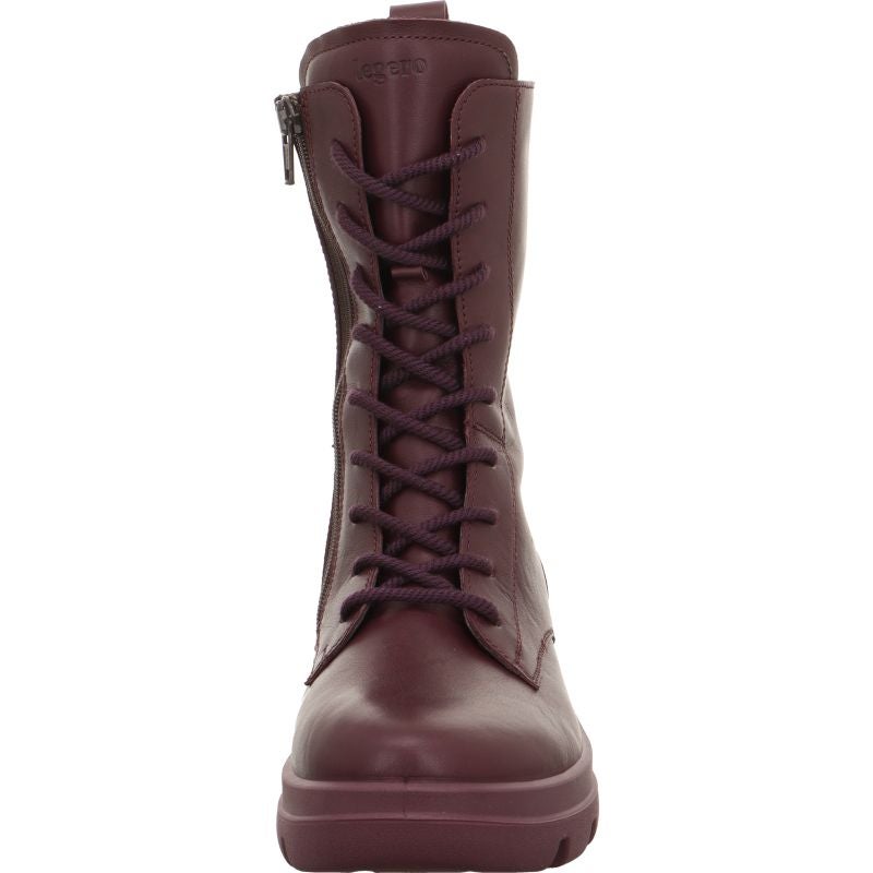 Legero ANGELINA Woman Lace up boot - Material: Leather in Red