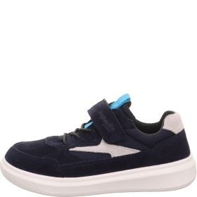 Superfit COSMO Jungen Sneaker low - Material: Leder/Textil in Blau