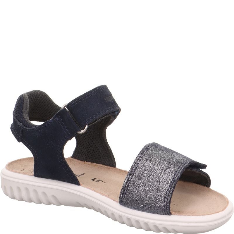 Superfit SPARKLE Sandale - Material: Leder in Blau