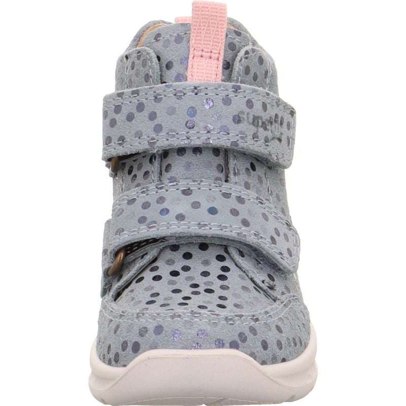 Superfit BREEZE Sneaker high - Material: Leder in Blau