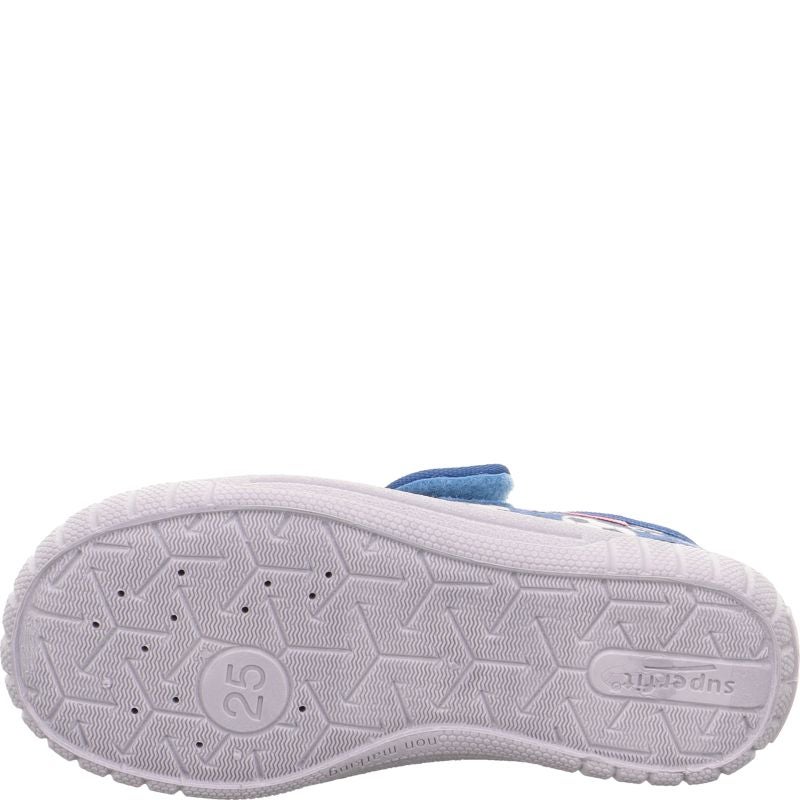 Superfit BILL Jungen Hausschuh - Material: Textil in Blau