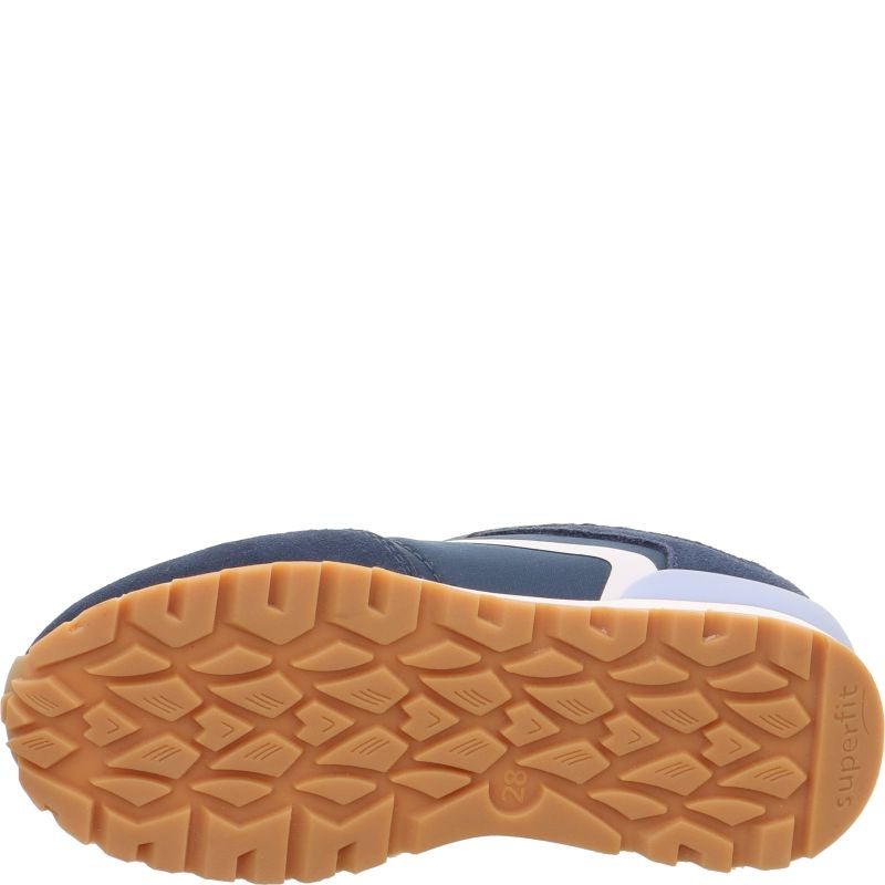 Superfit DASH  - Material: LederSonstigesMaterialTexti in Blue