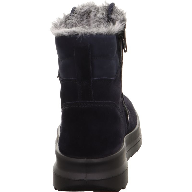 Legero DREAMER Damen Schnürboots - Material: Leder in Blau