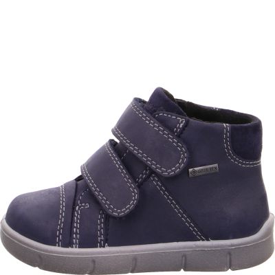 Superfit ULLI Jungen Sneaker high - Material: Leder in Blau