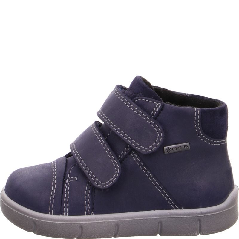 superfit ULLI Unisex | Jungen Sneaker high - Material: Leder in Blau