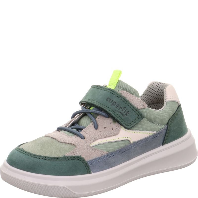 Superfit COSMO Boys Sneakers low - Material: Leather/Textil in Multi Colour