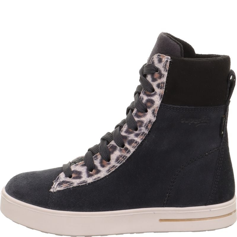 Superfit STELLA Mädchen Boots - Material: Leder/Textil in Grau