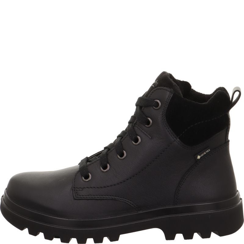 superfit ABBY NOVA Mädchen Boots - Material: Leder/Textil in Schwarz
