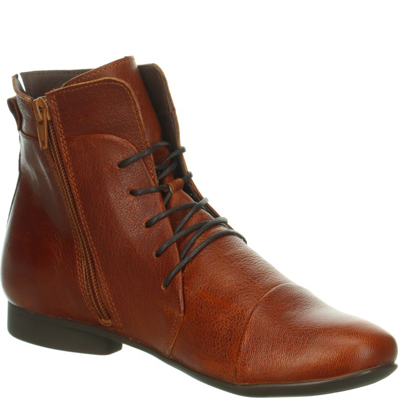 Think GUAD2 Woman Ankle boot - Material: Leather in Brown