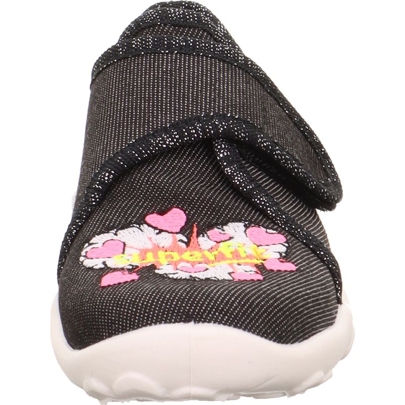 Superfit BONNY Girls Slipper - Material: Textile in Black