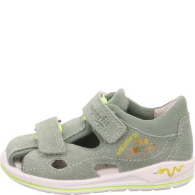 Superfit BOOMERANG Boys  - Material: Leather/Textil in Green