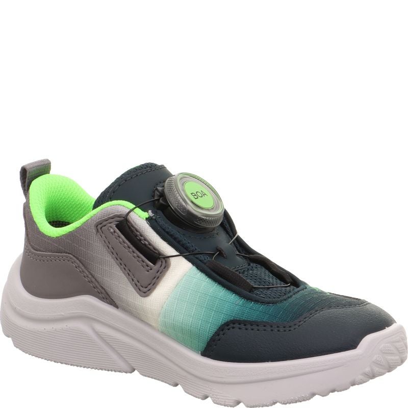 Superfit KICKS Boys Sneakers low - Material: Textil/Sonstiges Material in Green
