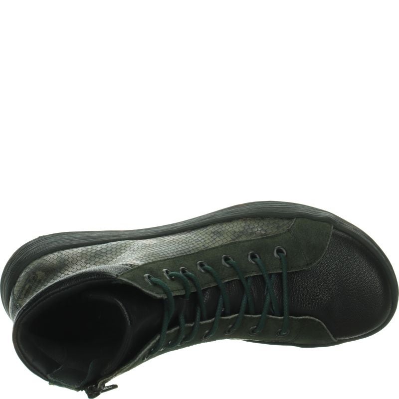 Think COMODA Ankle boot - Material: Leather in Black