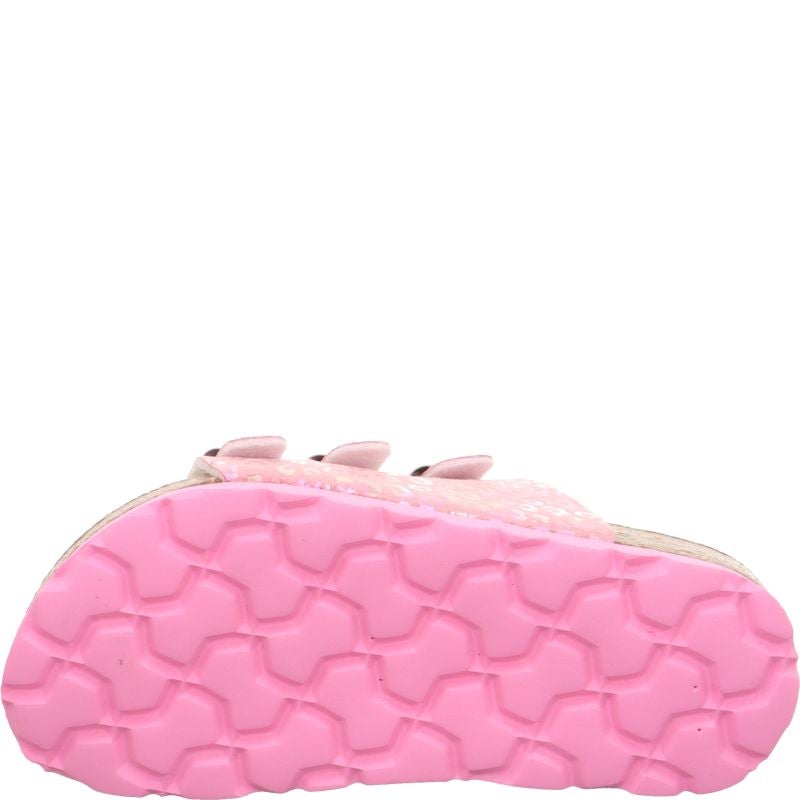 Superfit FUSSBETTPANTOFFEL Girls Slipper - Material: Sonstiges Material in Rose