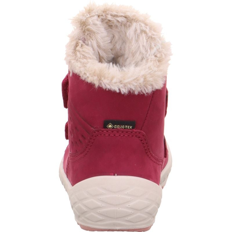 Superfit GROOVY 2.0 Girls Boot - Material: Leather/Textil in Red