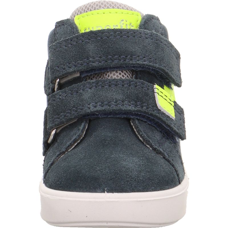 Superfit SUPIES Boys Sneakers high - Material: Leder/Sonstiges Material/Texti in Blue