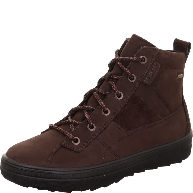 Legero MIRA Damen Sneaker high - Material: Leder in Braun