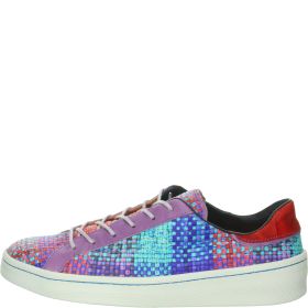 Think KUMI Woman Sneakers low - Material: Leather in Multi Colour