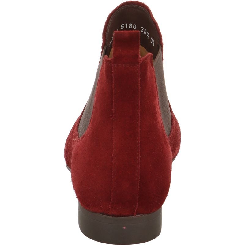 Think GUAD2 Chelsea boot - Material: Leather in Red