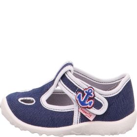 Superfit SPOTTY Boys Slipper - Material: Textile in Blue