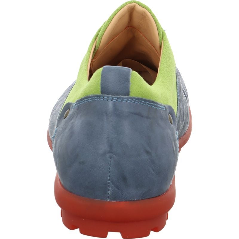 Think KONGHERREN Lace up shoe - Material: Leather in Blue