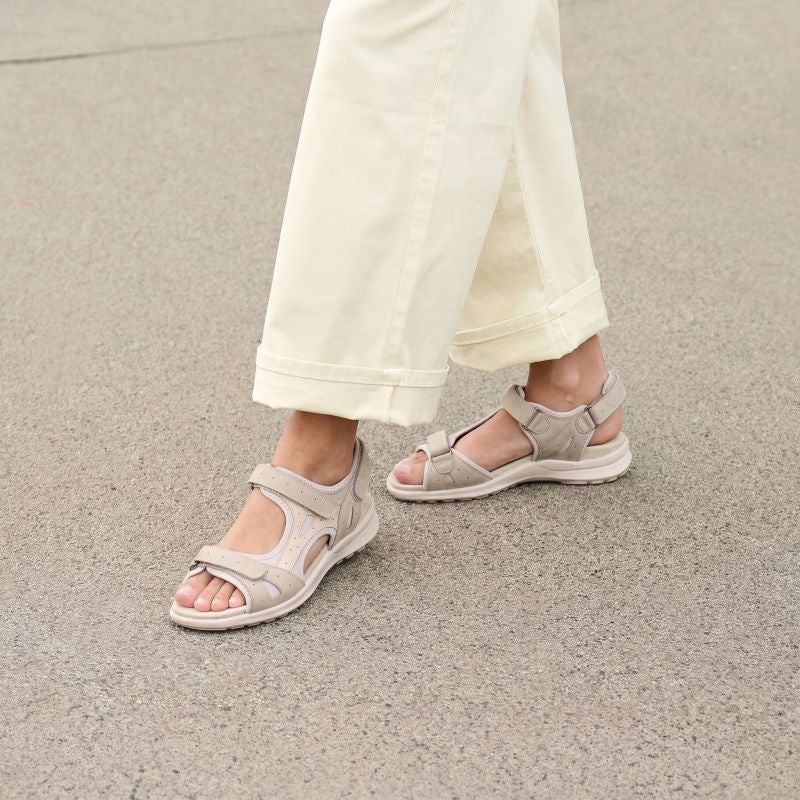 Legero SIRIS Woman Sandal - Material: Leather in Grey