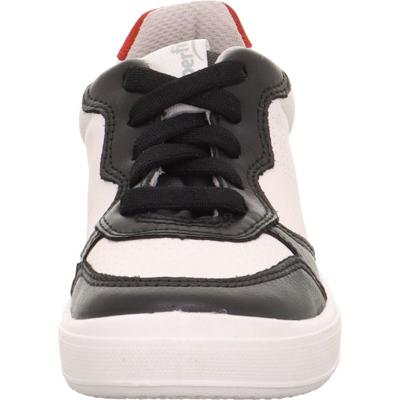 Superfit MAVERICK Sneaker low - Material: Leder/Textil in Schwarz