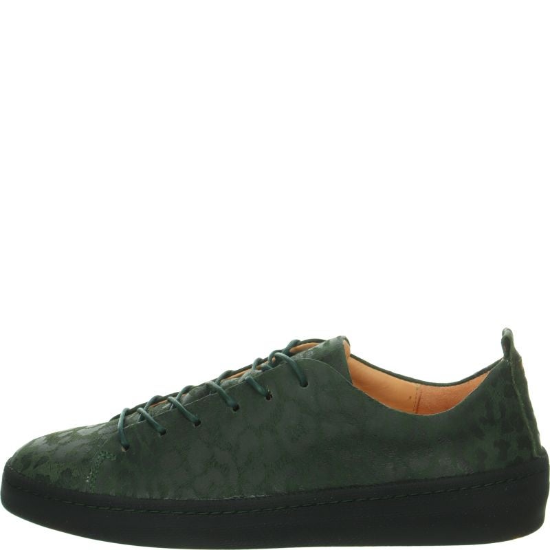 Think! KUMI Damen Sneaker low - Material: Leder in Grün