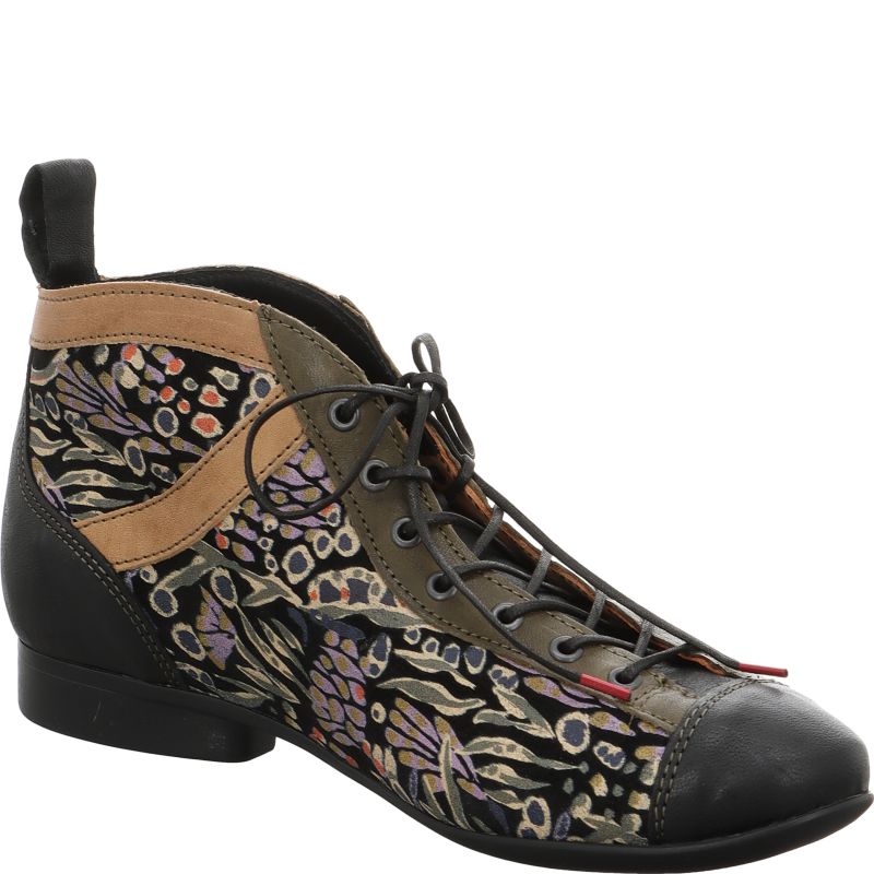 Think GUAD2 Woman Ankle boot - Material: Leather in Multi Colour
