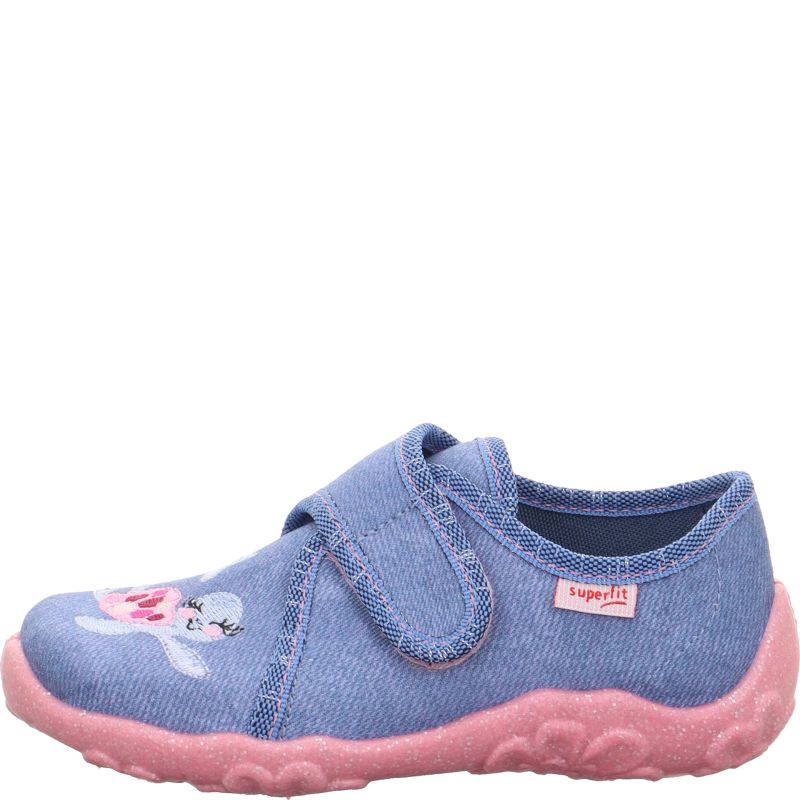 Superfit BONNY Hausschuh - Material: Textil in Blau