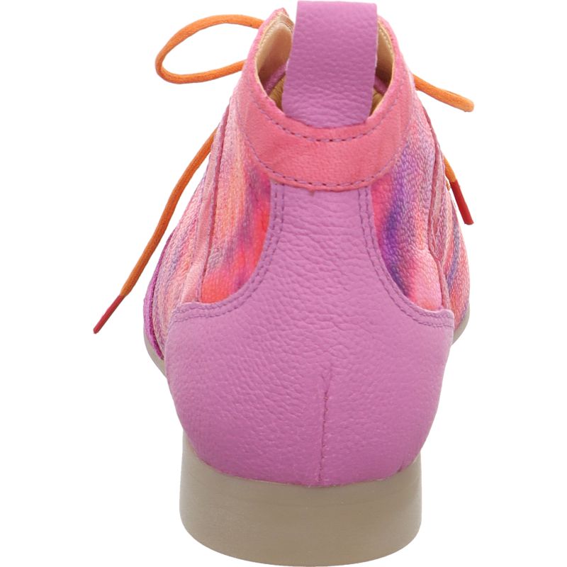 Think! GUAD2 Damen Ankle Boots - Material: Leder in Pink
