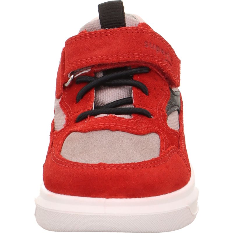 Superfit COSMO Jungen Sneaker low - Material: Leder/Textil in Rot