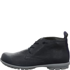 Think! KONG Herren Ankle Boots - Material: Leder in Blau