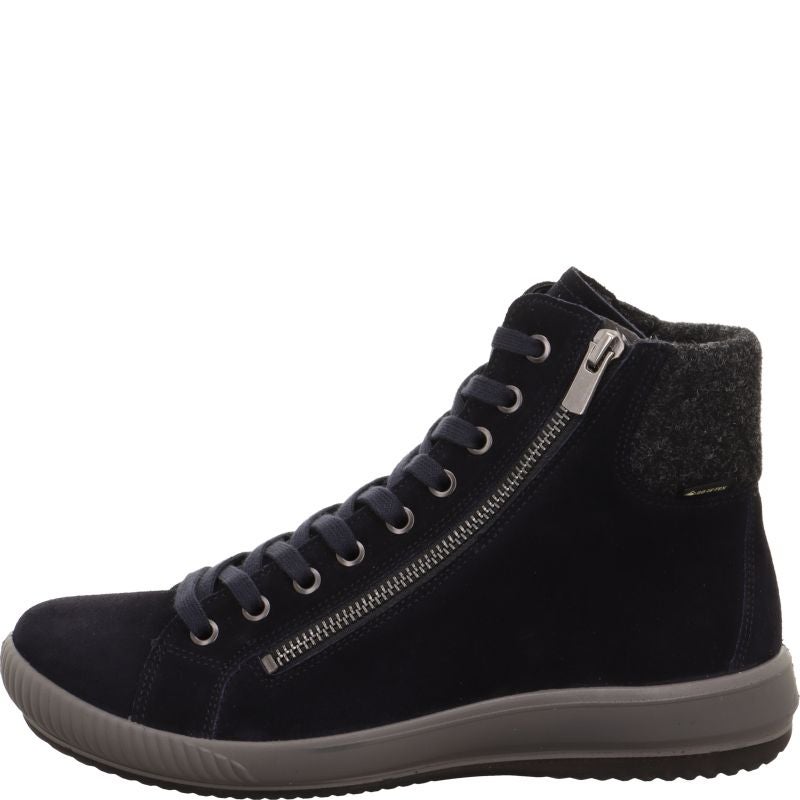 Legero TANARO 5.0 Woman Sneakers high - Material: Leather in Blue