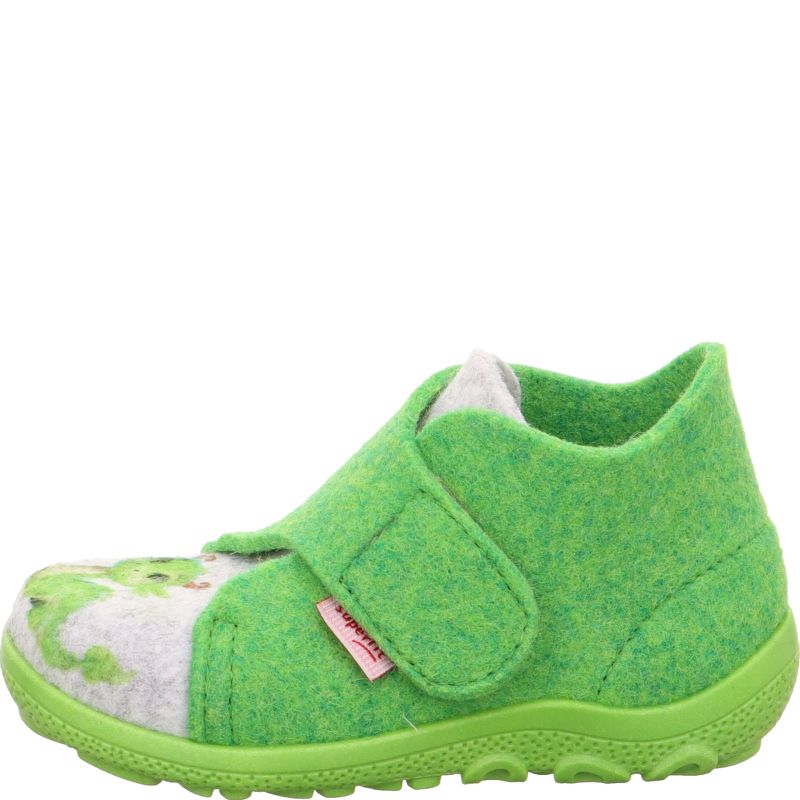 Superfit HAPPY OCTI Boys Slipper - Material: Textile in Green