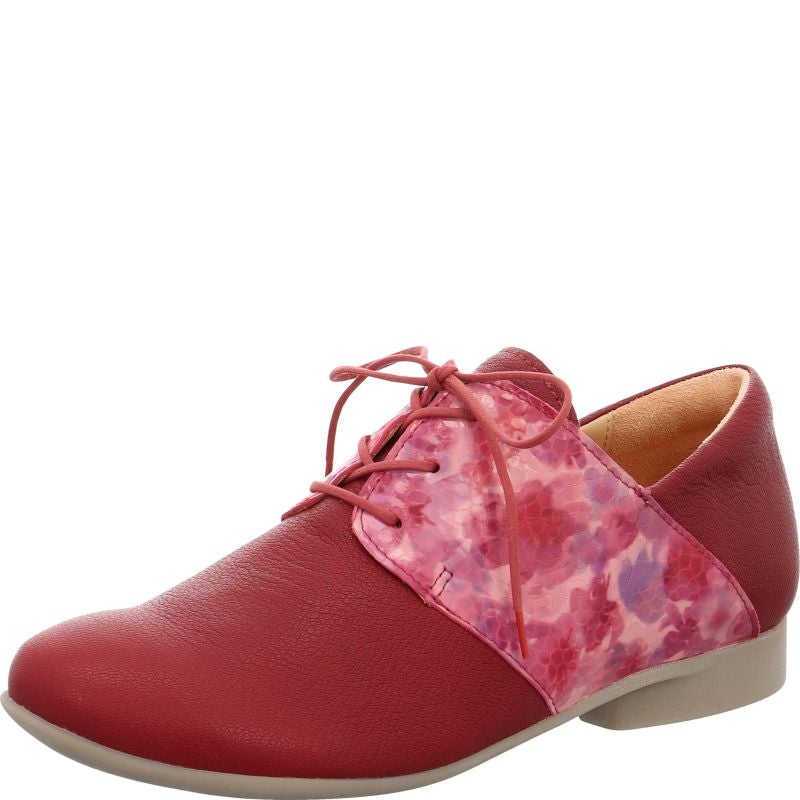 Think GUAD2 Woman  - Material: Leather in Red