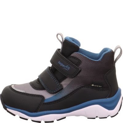 Superfit SPORT5 Jungen Sneaker high - Material: Textil/Sonstiges Material in Schwarz