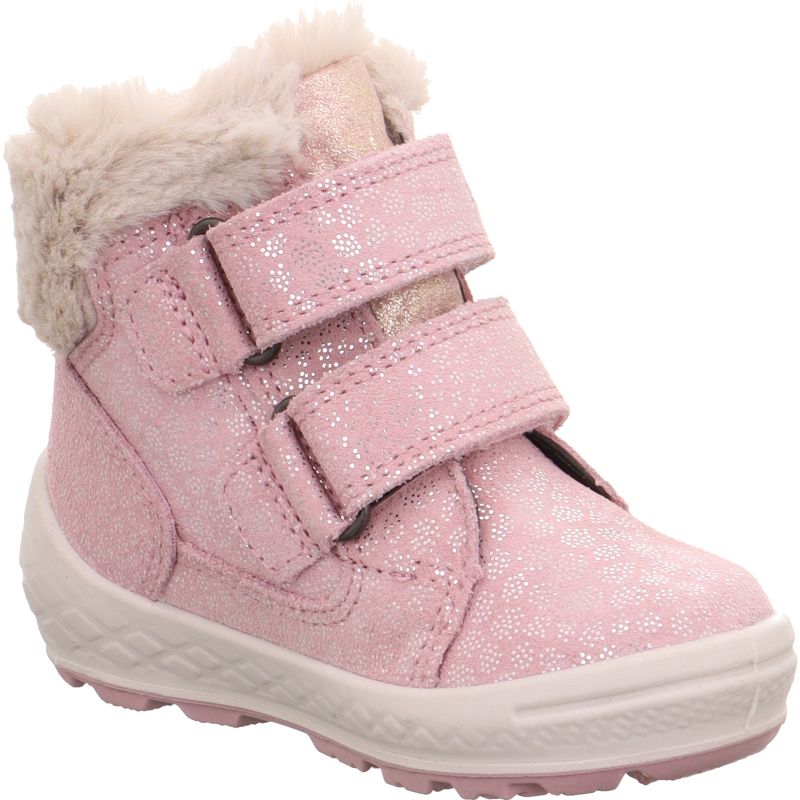Superfit GROOVY 2.0 Boots - Material: Leder/Textil in Rosa