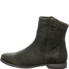 Think! AGRAT Damen Stiefelette - Material: Leder in Oliv