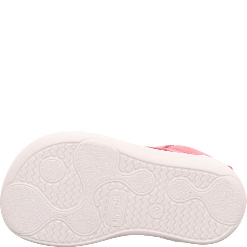 Superfit SUPERFREE Mädchen Sneaker high - Material: Leder in Rosa