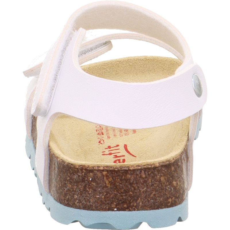 Superfit FUSSBETTPANTOFFEL Girls Sandal - Material: Sonstiges Material in White