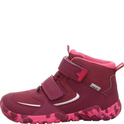 Superfit TRACE Girls Sneakers high - Material: Textil/Sonstiges Material in Red