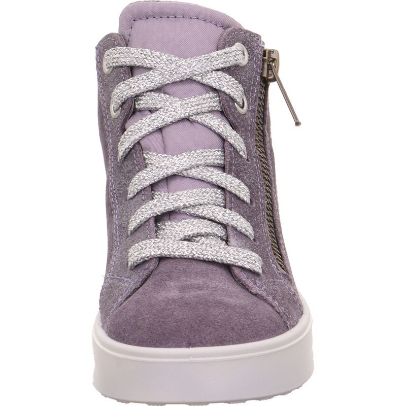 Superfit STELLA Girls Sneakers high - Material: Leather/Textil in Purple