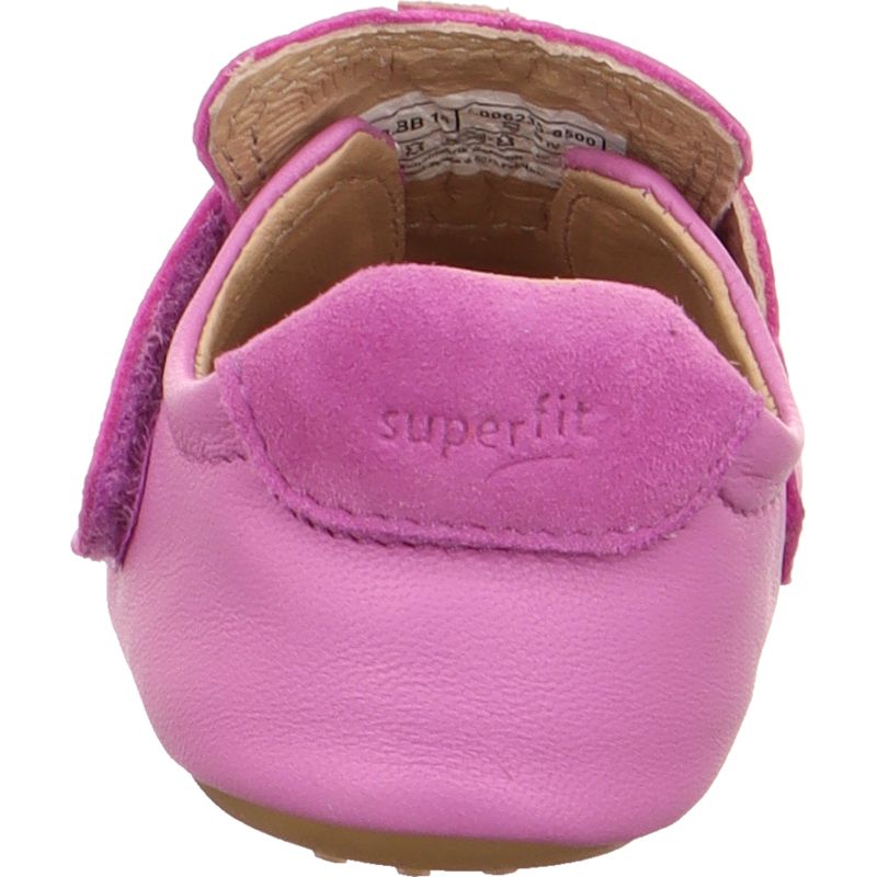 Superfit PAPAGENO Mädchen Hausschuh - Material: Leder in Lila