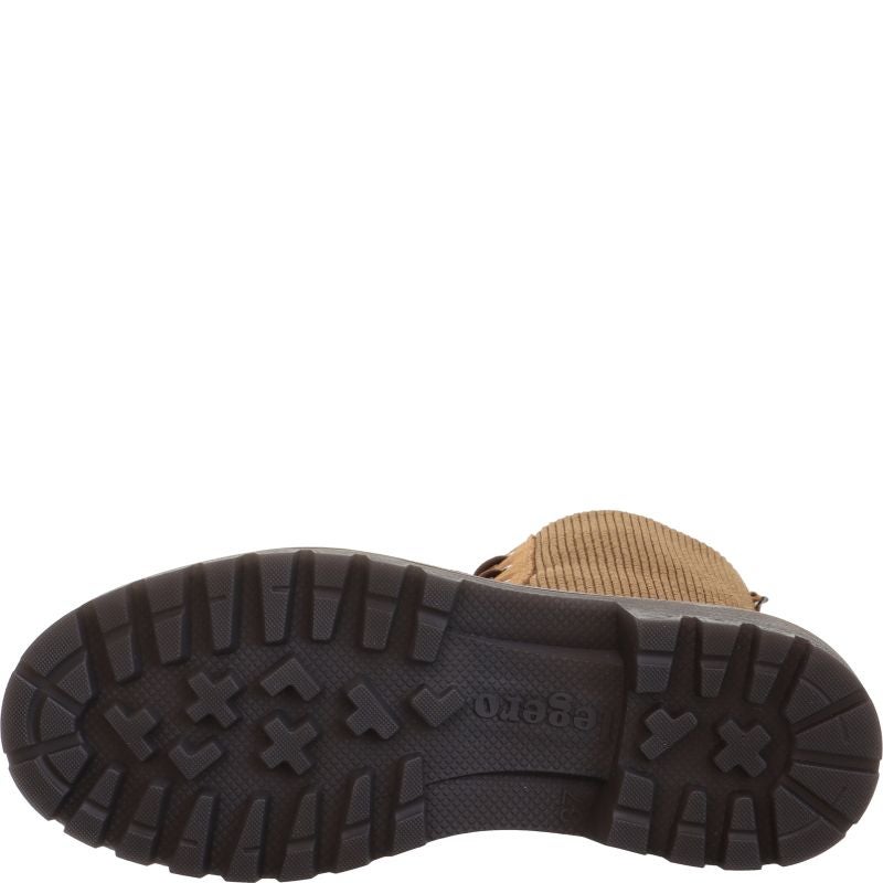 legero MONTA Damen Schnürboots - Material: Leder in Braun