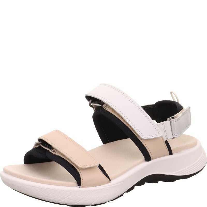 Legero SIRIS 2.0 Damen Sandale - Material: Leder/Textil in Beige