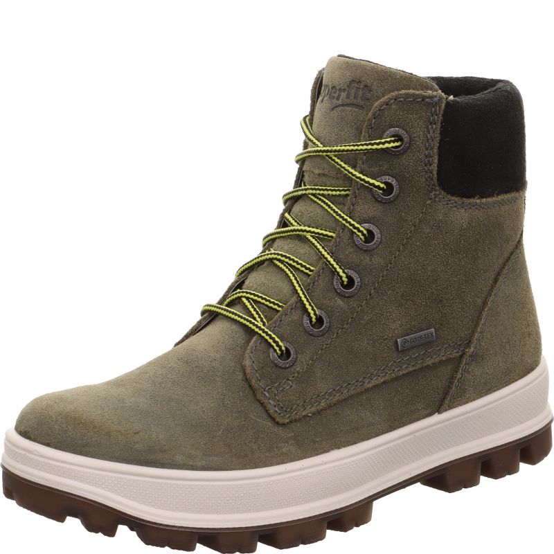 Superfit TEDD Boys Boot - Material: Leather/Textil in Green